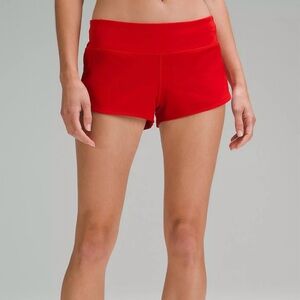 Lululemon Speed Up Low-Rise 2.5" size 2